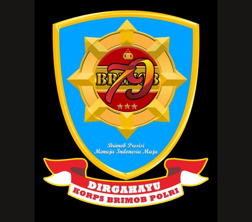 Brimob Run 2024 Logos