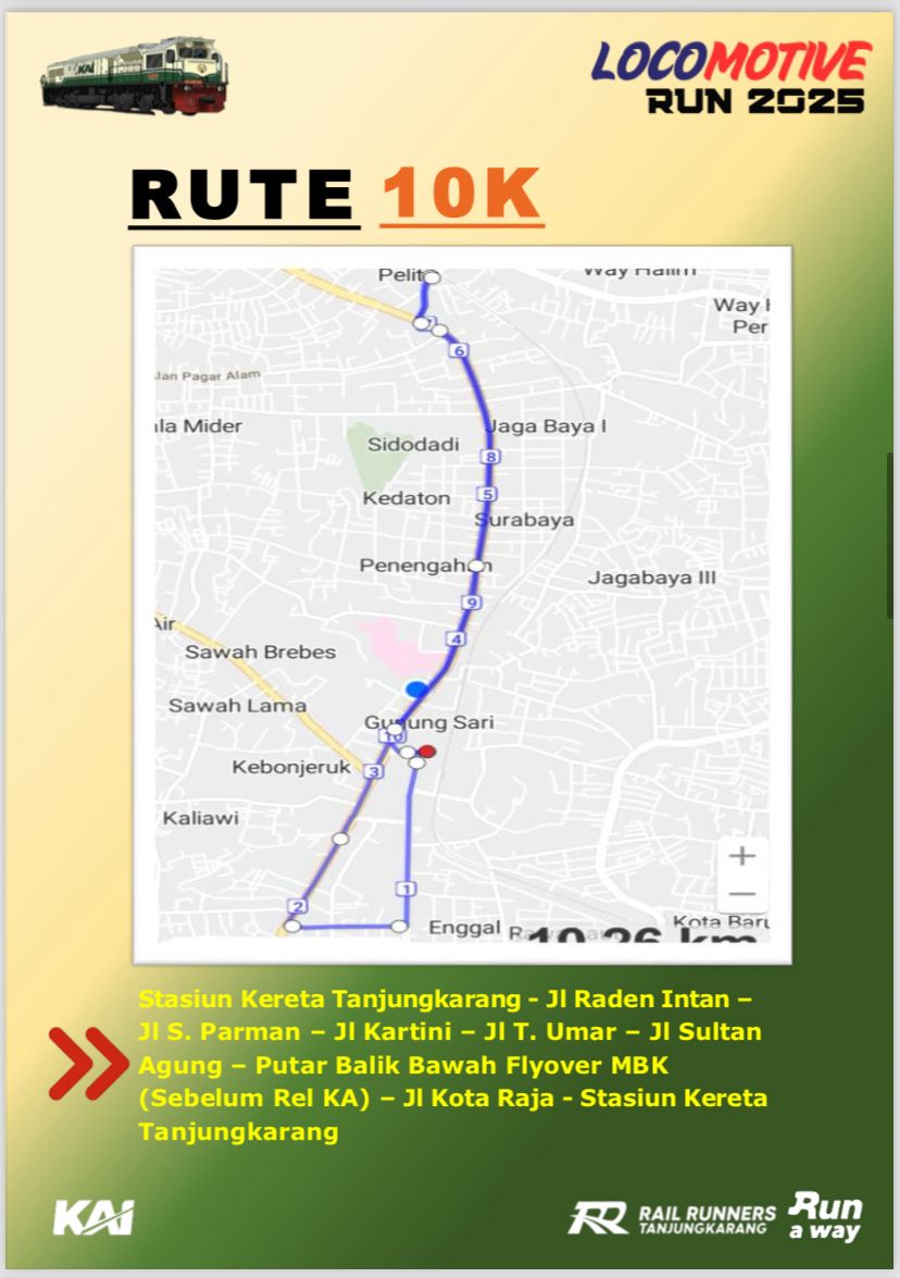 Rute 10K Locomotive Run 2025