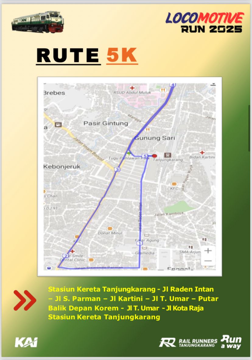 Rute 5K Locomotive Run 2025